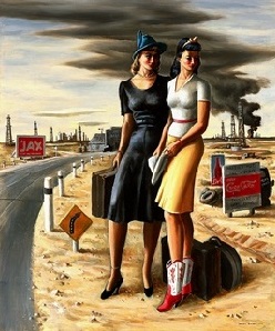 “Oil Girls” by Jerry Bywaters