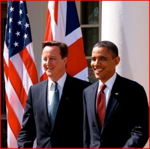 Prime Minister David Cameron and President Barack Obama