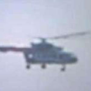 Blurred Lines: A Mexican military chopper in U.S. airspace, photographed by Texas park rangers. Courtesy of WikiLeaks