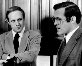 Cheney and Rumsfeld in 1974