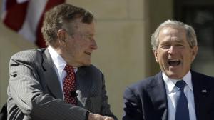 George H.W. Bush and Son.