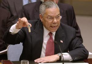 Colin Powell’s famous speech about WMD at the UN