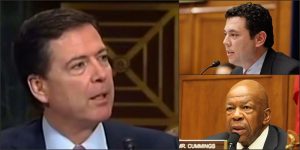 The GOP chairman recently demanded answers from FBI James Comey (pictured left) after it was revealed that Bureau experts made erroneous statements in the vast majority of cases involving hair analysis. Photo credits: U.S. Senate / U.S. House of Representatives / U.S. House of Representatives