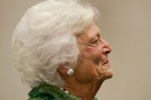 Barbara Bush. Photo credit:  Lauren Gerson / Wikimedia