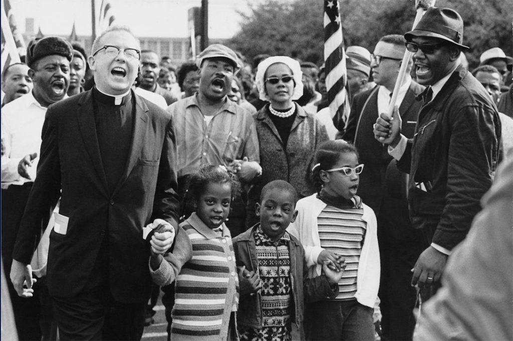 Dr Martin Luther King, Coretta Scott King, Dr Ralph David Abernathy, Juanita Abernathy