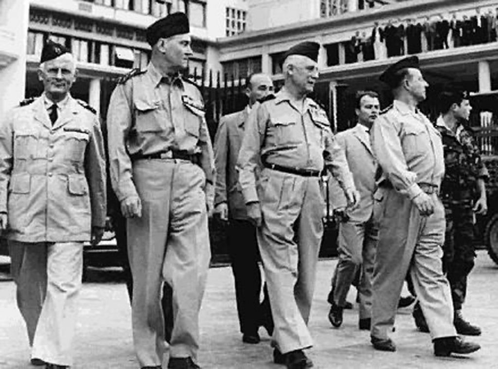 Four French Generals, Algiers Putsch