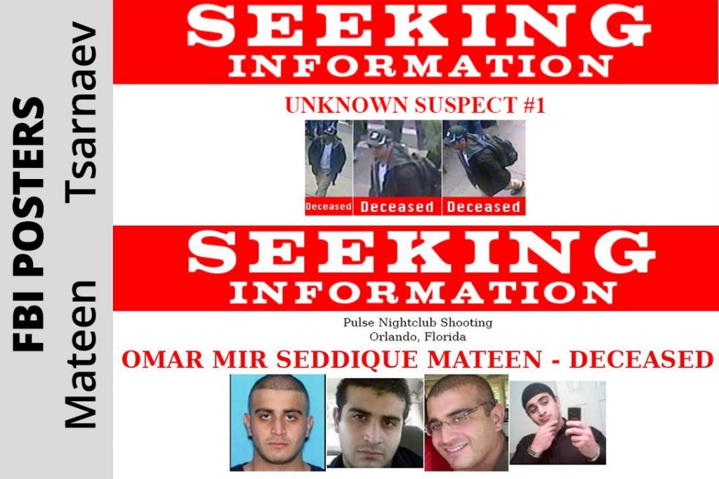 Tamerlan Tsarnaev, Omar Mateen
