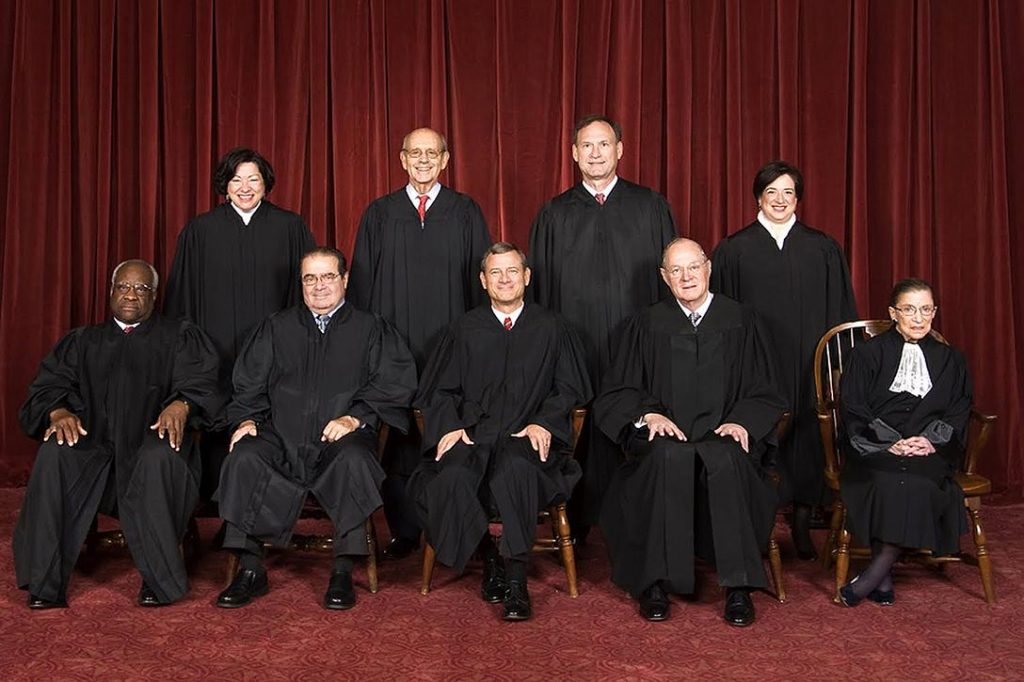 US Supreme Court, 2010 Photo credit: Supreme Court / Wikimedia 