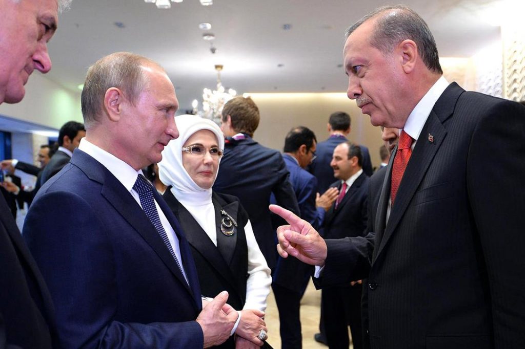Vladimir Putin, Recep Tayyip Erdogan 