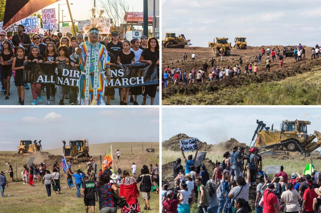 Dakota Access Pipeline protests. Photo credit: With permission from Paula Bard 