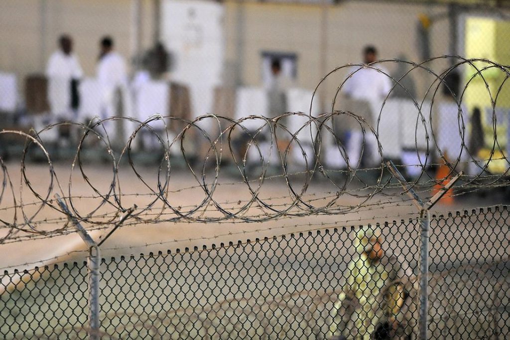 Guantanamo Bay prisoners. Photo credit: Joint Task Force Guantanamo / Flickr (CC BY-ND 2.0) 