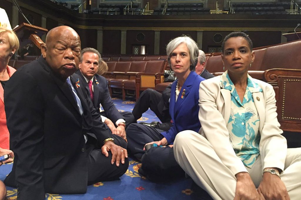 House Democrats sit-in