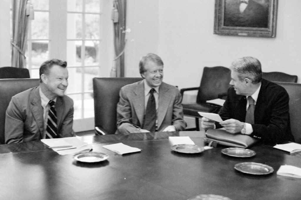 Zbigniew Brzezinski, Jimmy Carter, Cyrus Vance