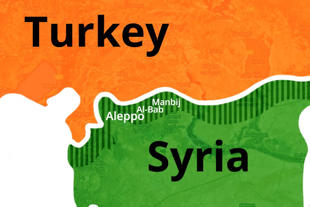 Turkey Syria Map