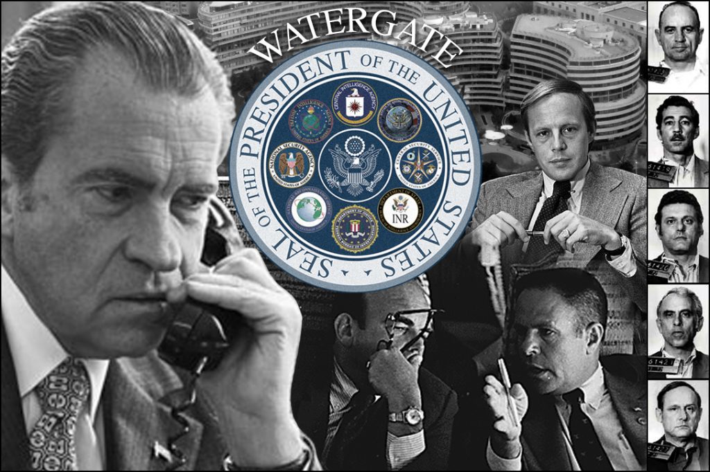 Watergate, Richard Nixon, John Dean, HR Haldeman, John Ehrlichman, Plumbers