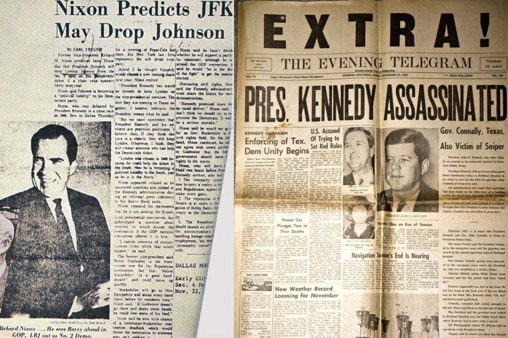 Richard Nixon, JFK, Assassination