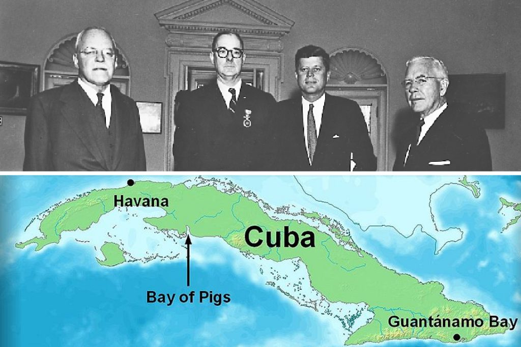 Allen Dulles, Richard Bissell, President Kennedy, John McCone, Cuba