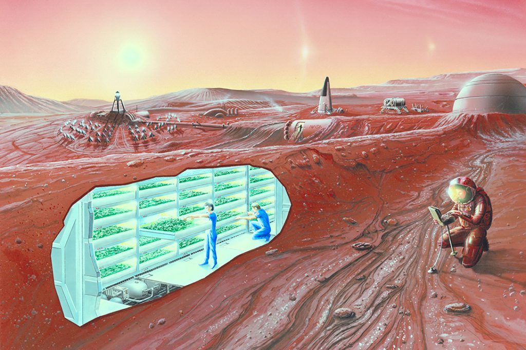 Concept Mars Colony