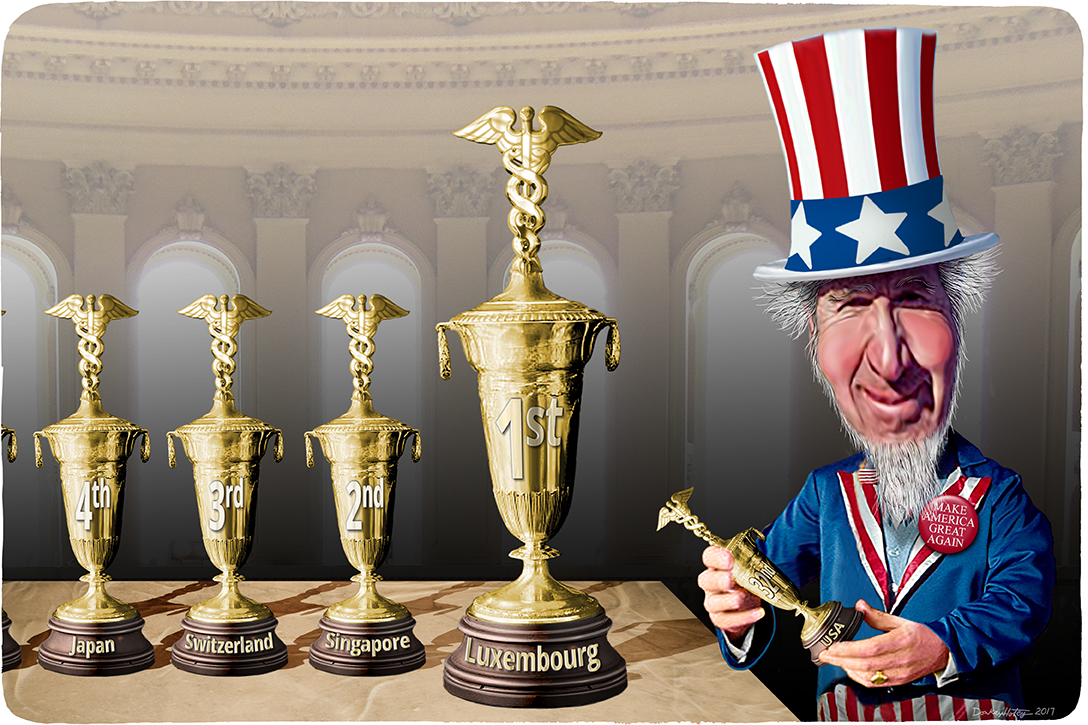 Uncle Sam, Healthcare, participation trophy