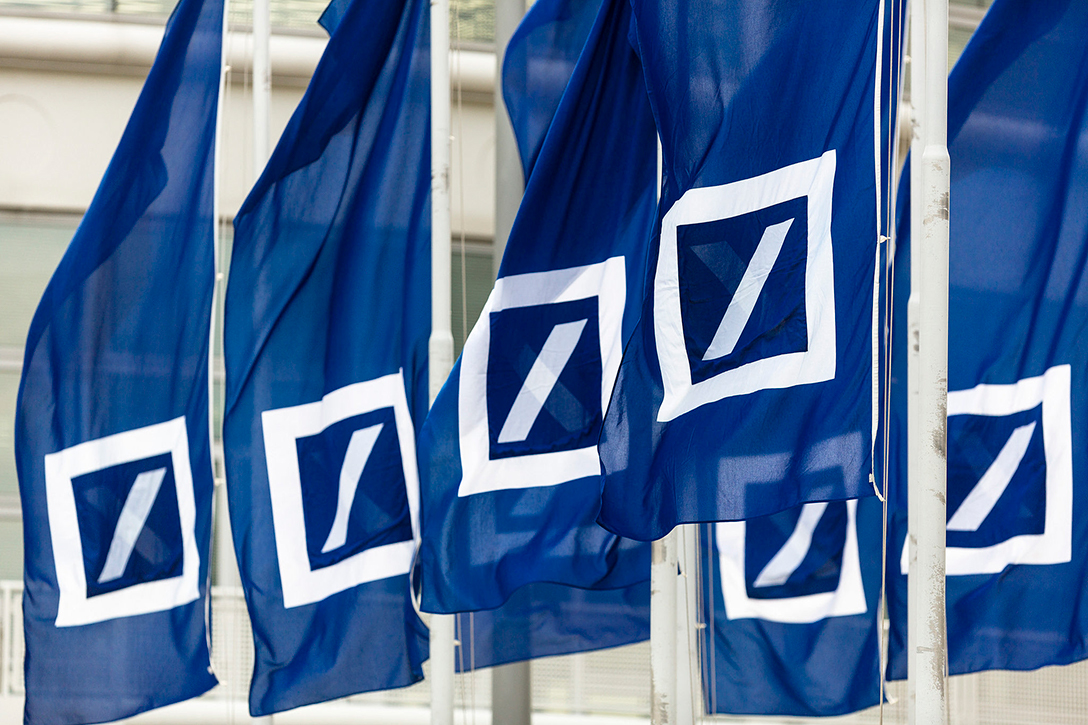 Deutsche Bank, flags
