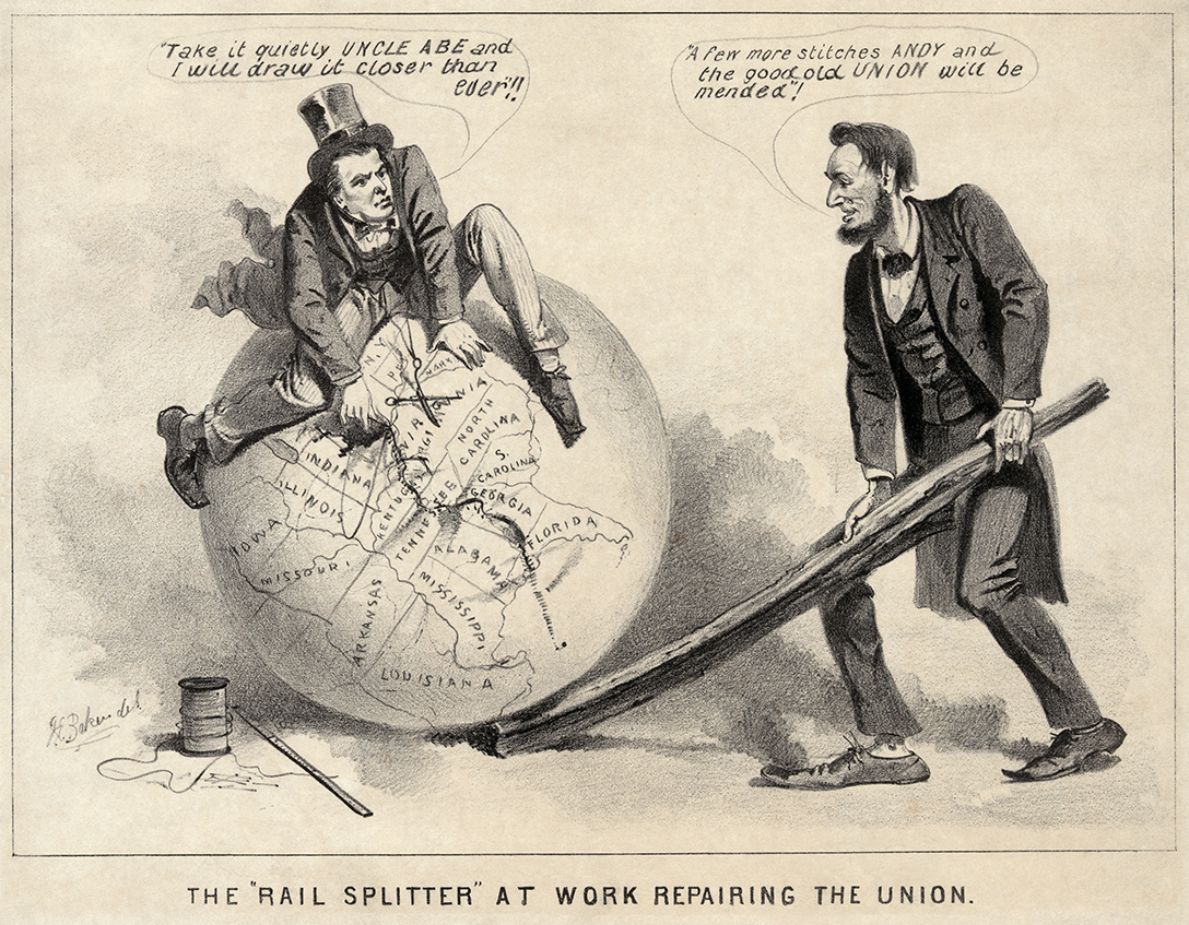 Andrew Johnson, Abraham Lincoln, Reconstruction