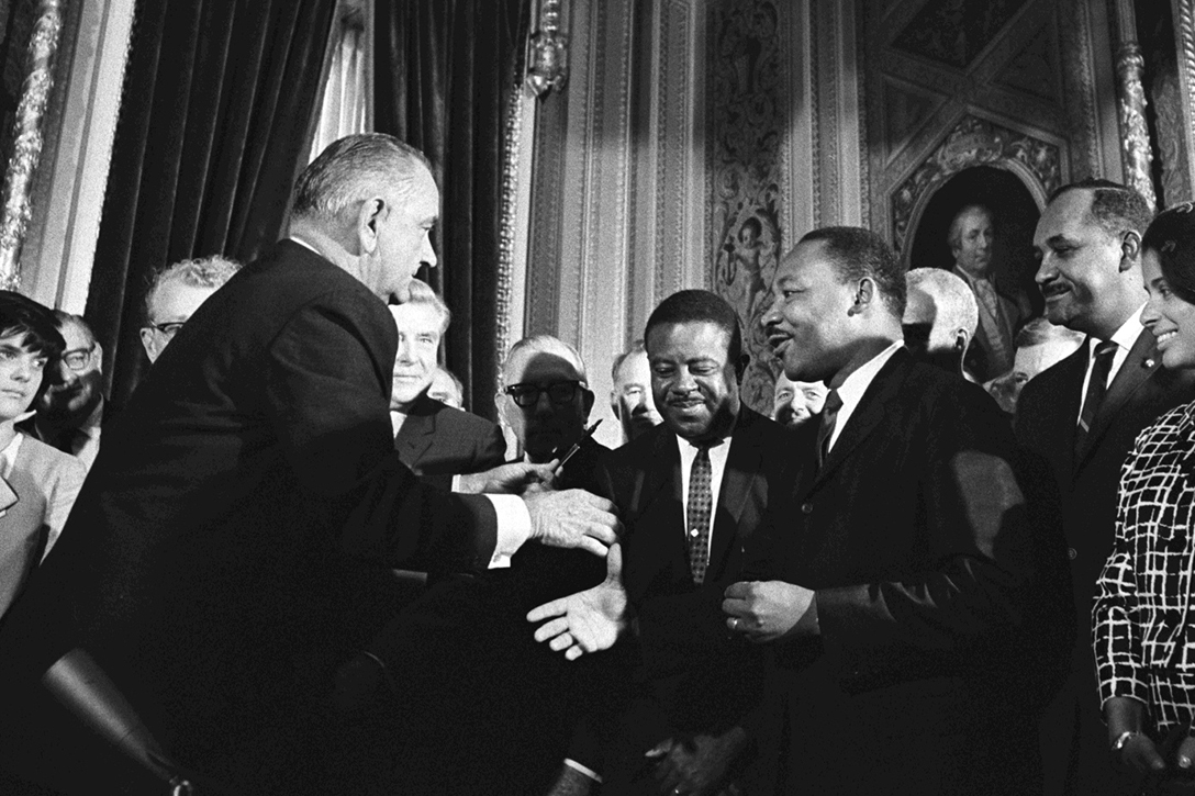 LBJ, MLK, Voting Rights Act