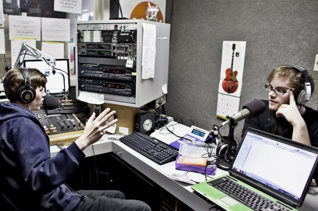 Lehigh Carbon Community College's Radio WXLV The-X Broadcast Suite