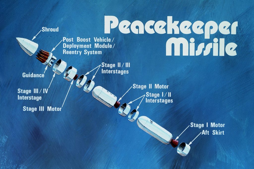 MIRV, Peacekeeper, missile