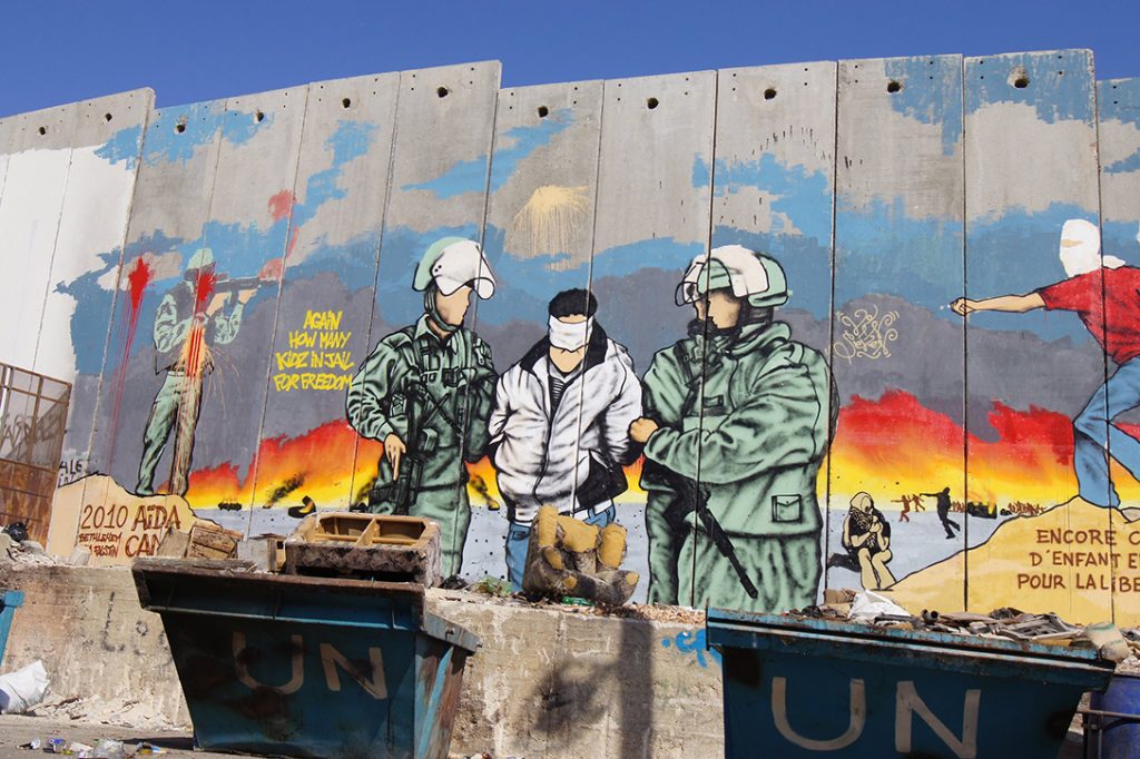 Graffiti, Wall, Bethlehem, Palestine 