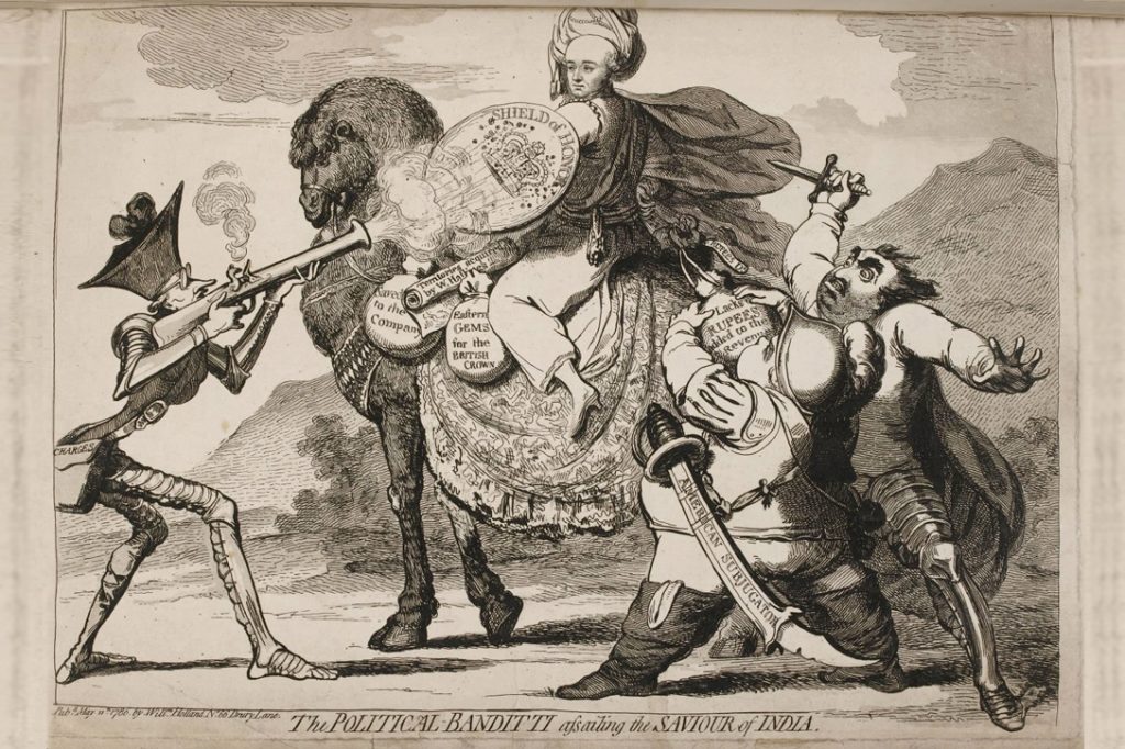 The Impeachment, 1786, Edmumd Burke, Wa Hastings, Charles James Fox