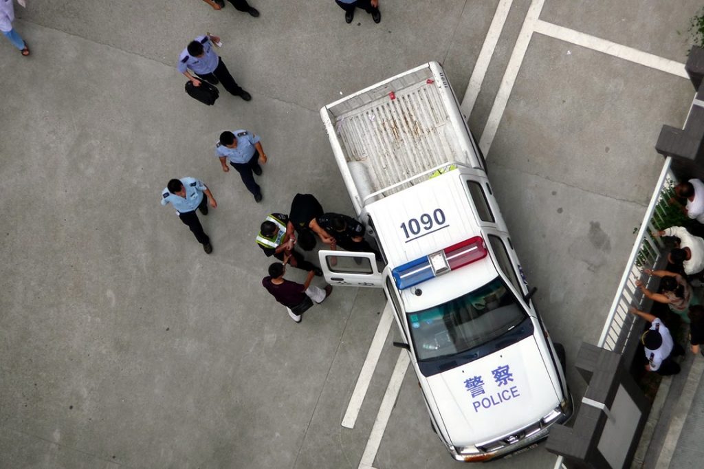 police, arrest, Shenzhen