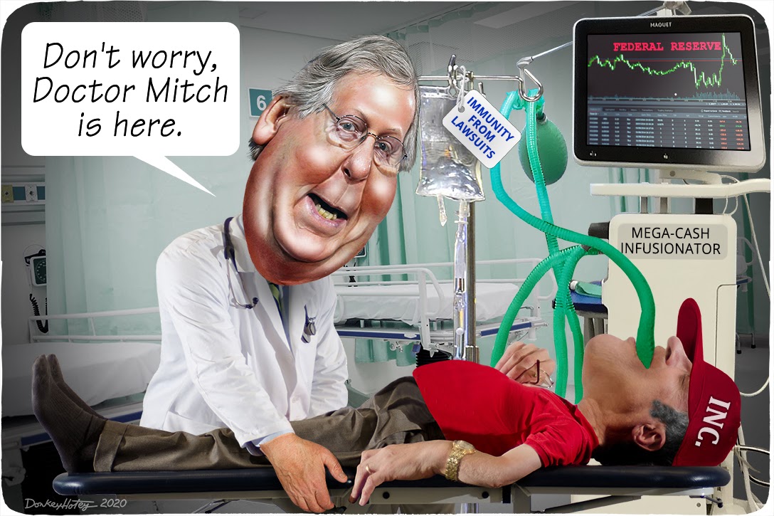 Mitch McConnell, COVID-19, immunity