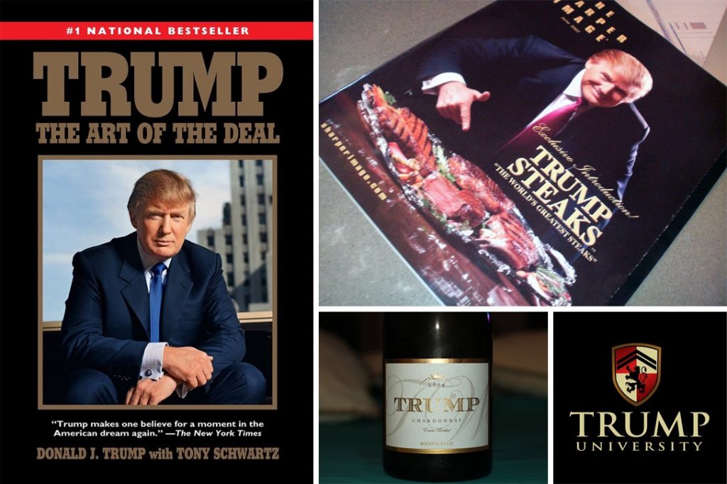 Donald Trump, products