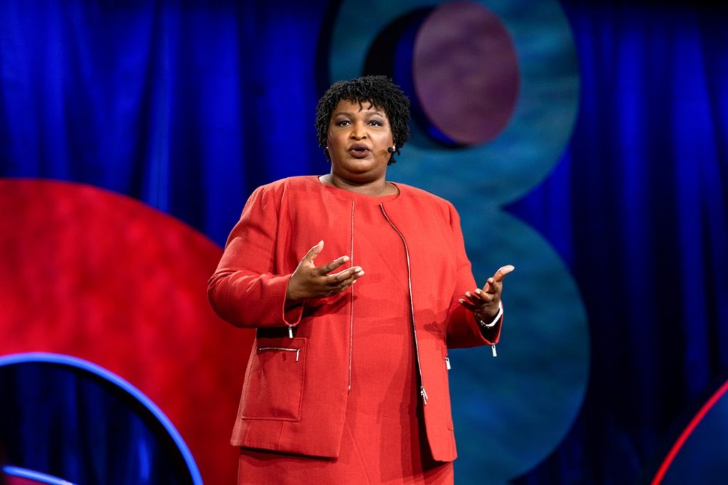 Stacey Abrams, TEDWomen 2018