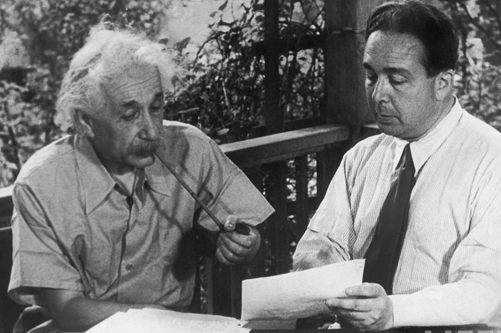  Albert Einstein, Leo Szilard