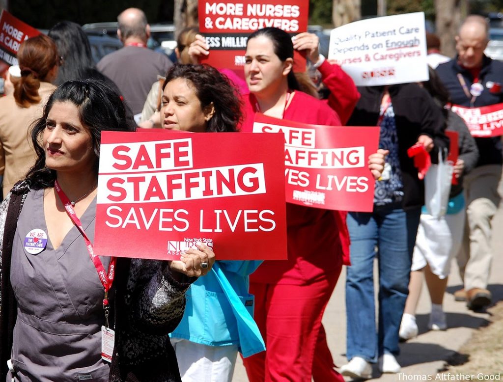 Safe Staffing Saves Lives, nurses