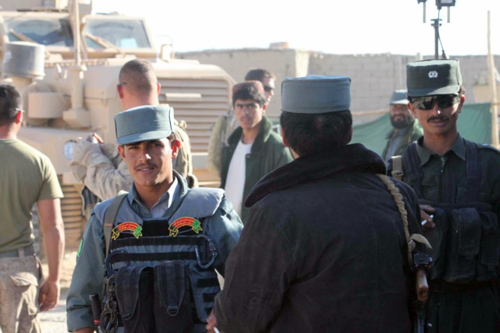 Afghan police, Helmand