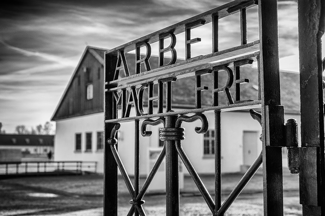 Dachau, concentration camp, gate