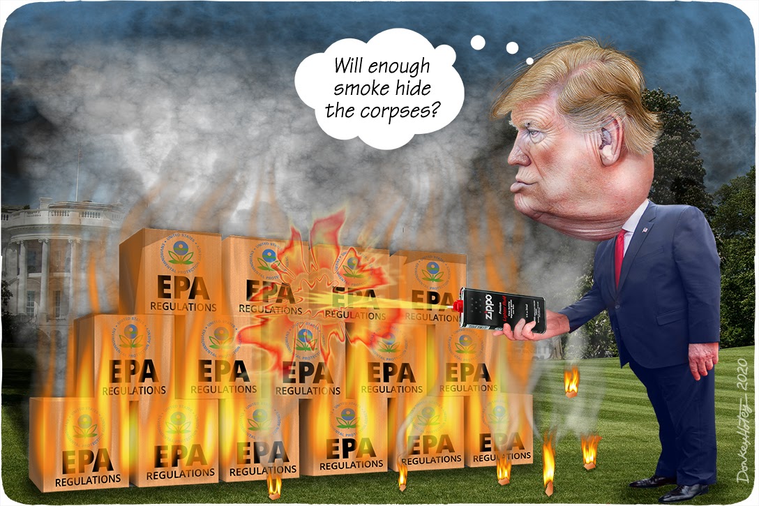 Donald Trump, EPA