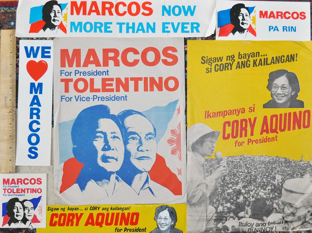 Ferdinand Marcos, Corazon Aquino