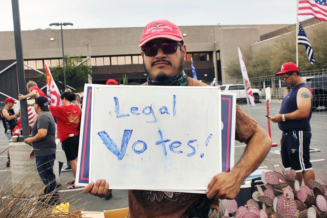 Legal Votes, sign, Arizona