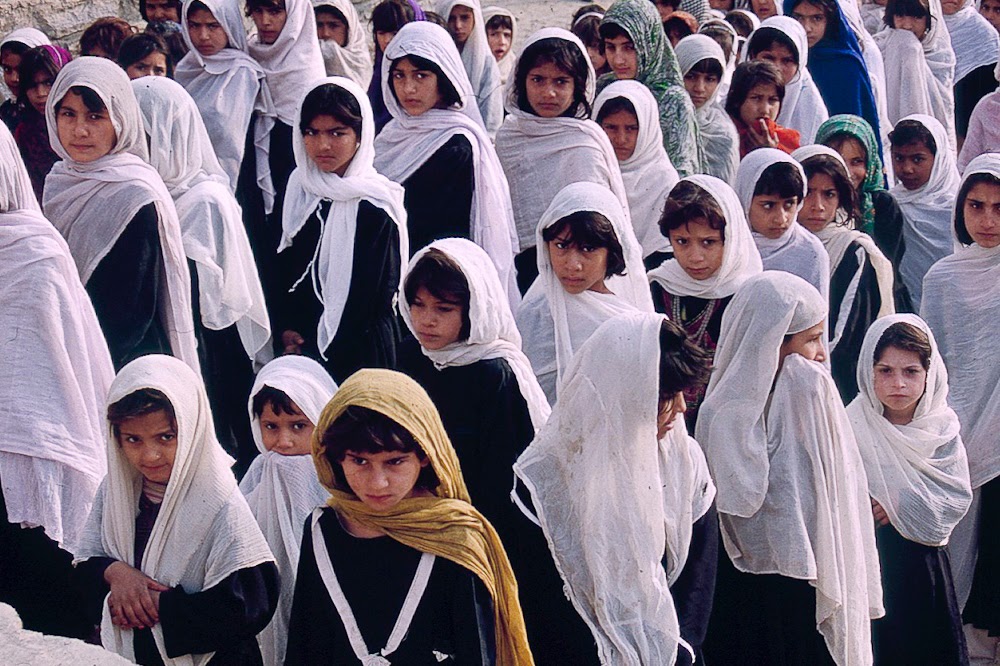 school girls, Kunar, Afghanistan