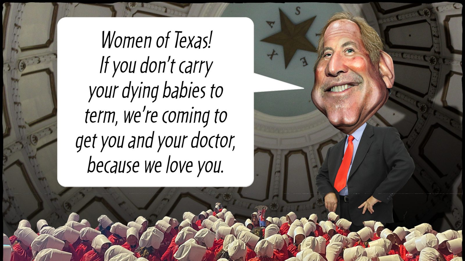 Texas AG Ken Paxton Steps In To Make A Womans Life Hell WhoWhatWhy