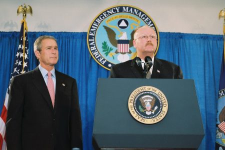 Joe M. Allbaugh, George W Bush, 2001