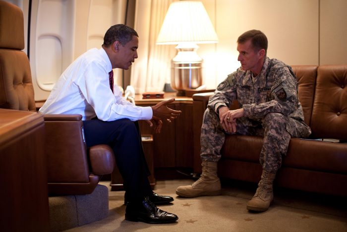 Barack Obama, Stanley McChrystal