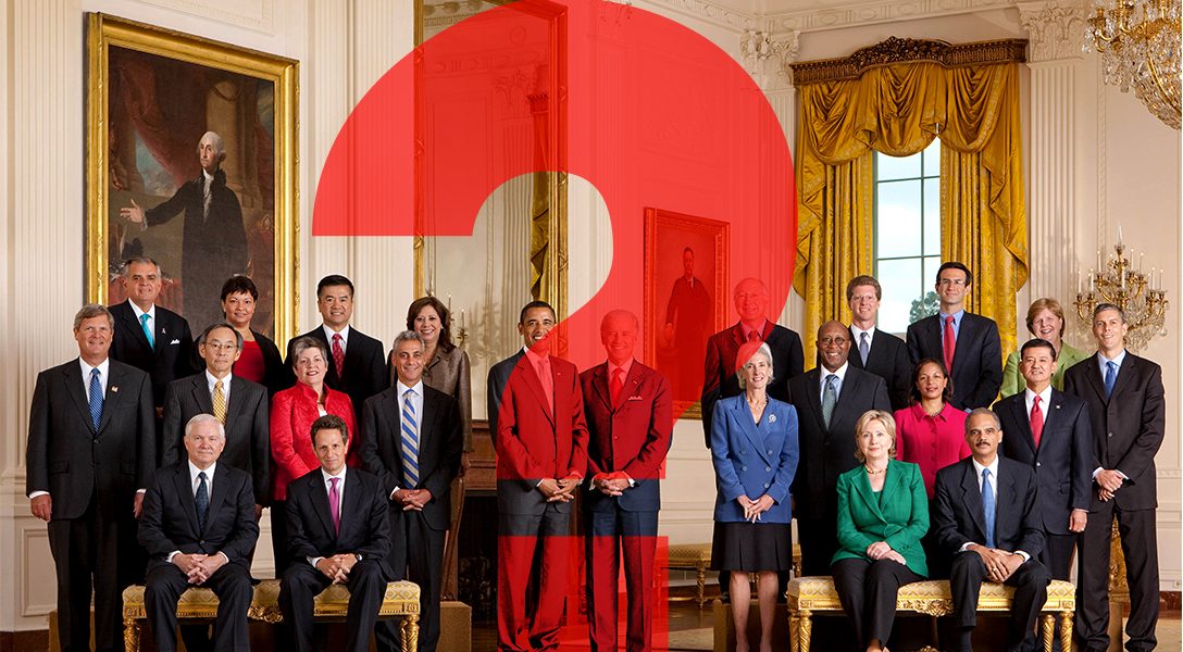 Barack Obama, Full cabinet