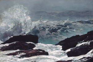 “Maine Coast”, by Winslow Homer, 1896