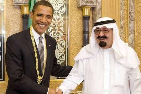 Barack Obama, King Abdullah