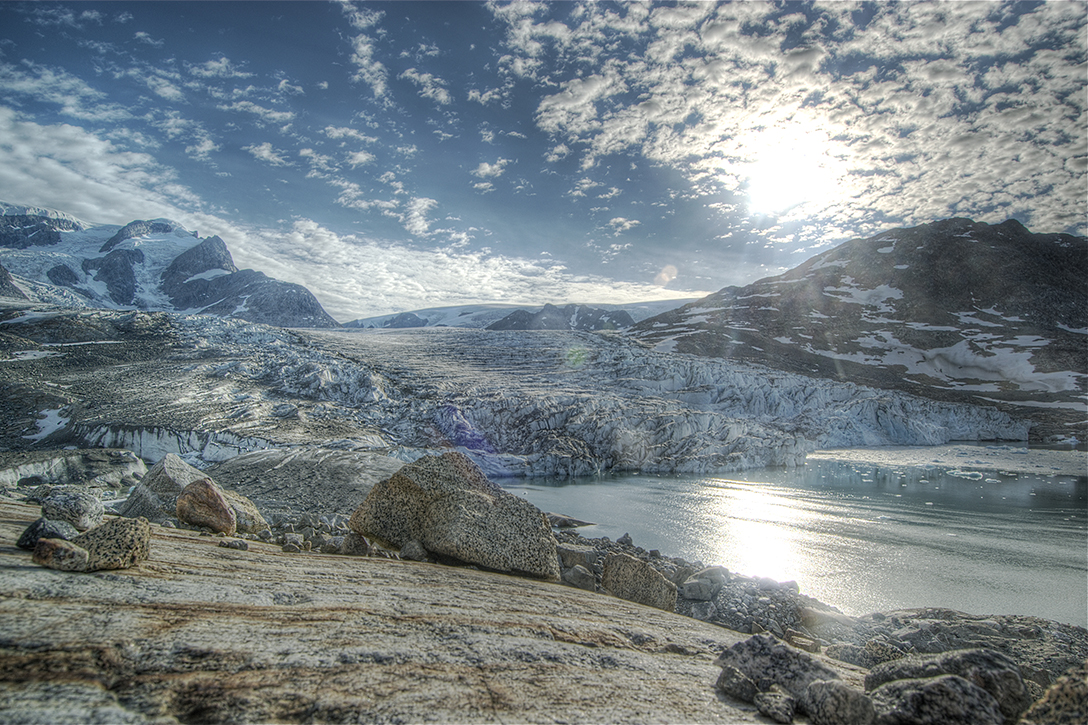 Glacier in Greenland