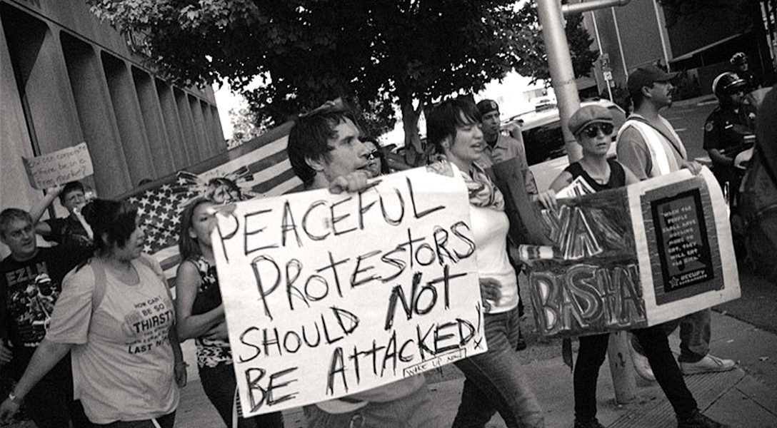 Peaceful Protest Occupy Sacramento